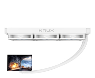 KRUX HydroArc 360 White 3x120mm - 1526265 - zdjęcie 4